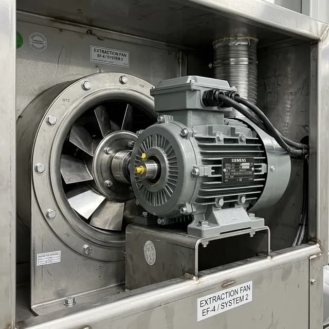 Desengrase de Motores y Ventilación