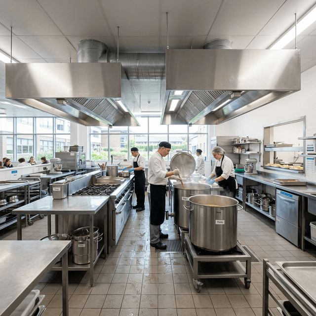 Colegios y comedores